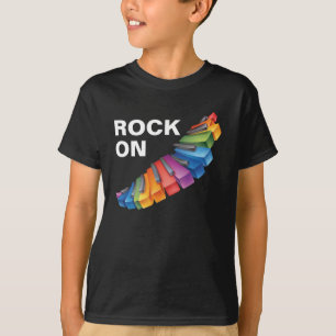 Colourful Keyboard Cool Music T-Shirt