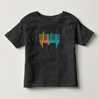 Colourful Keyboard Piano Keys Musical Instrument