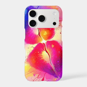 Colourful Kiss Splash Design