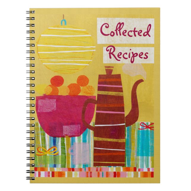 Colourful Kitchen Recipe Journal (Front)