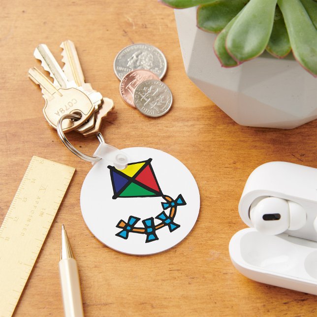 Colourful Kite Key Ring (Creator Uploaded)