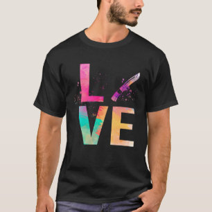 Colourful Knife throwing Mum Knife throwing T-Shirt