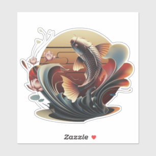 Colourful Koi Fish
