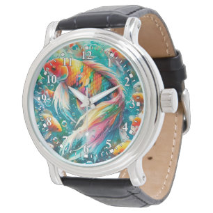 Colourful Koi Fish Watch