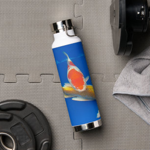 Colourful Koi Photo Water Bottle