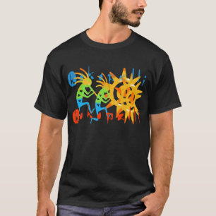 Colourful Kokopelli T-Shirt