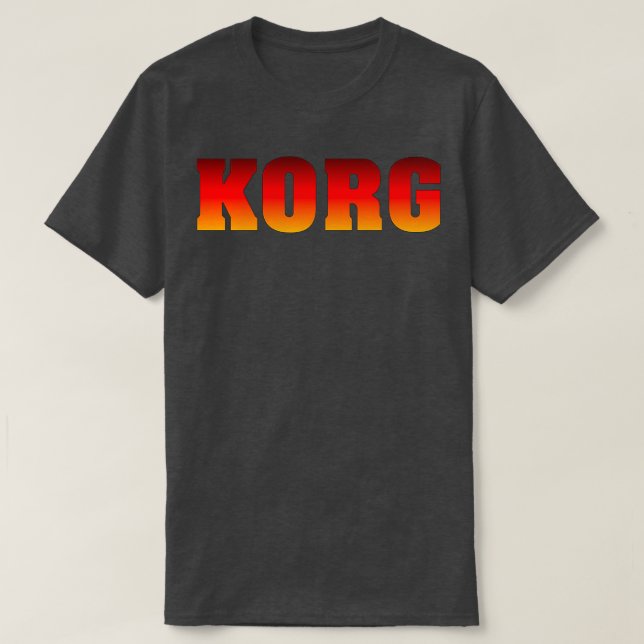 Colourful Korg  T-Shirt (Design Front)