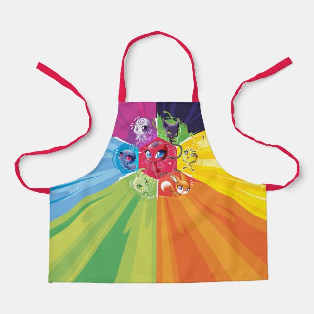 Colourful Kwamis Apron (Front)