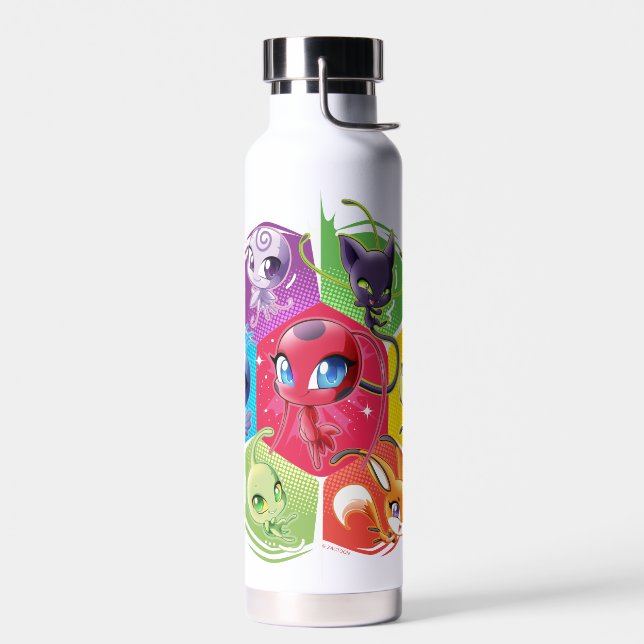 Colourful Kwamis Water Bottle (Left)
