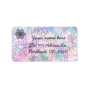Colourful Label