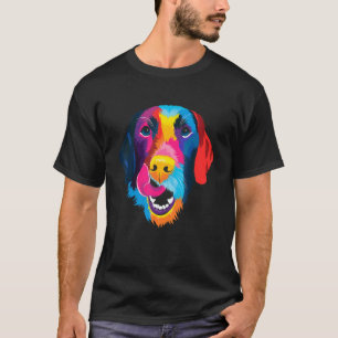 Colourful Labrador Abstract Colourful Labrador Pai T-Shirt