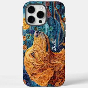 Colourful Labrador Retriever Portrait iPhone 16 Pro Max Case