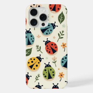 Colourful Ladybug Pattern iPhone/iPad Case