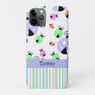 Colourful Ladybugs iPhone Tough Case