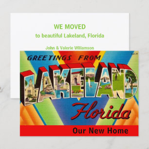 Colourful Lakeland FL Move Announcement