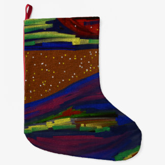 Colourful Landscape Christmas Stocking