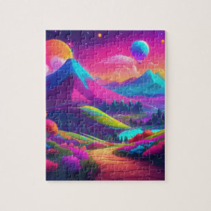 Colourful Landscape Jigsaw Puzzle