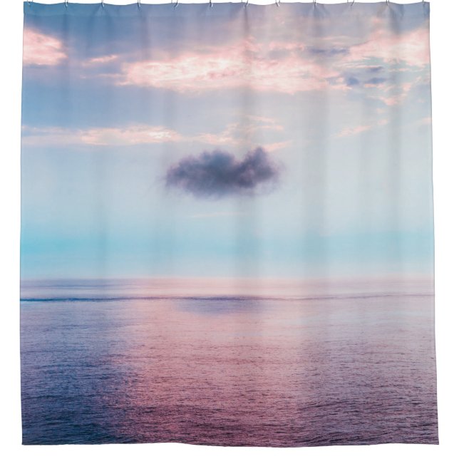 Colourful Landscape Shower Curtain (Front)