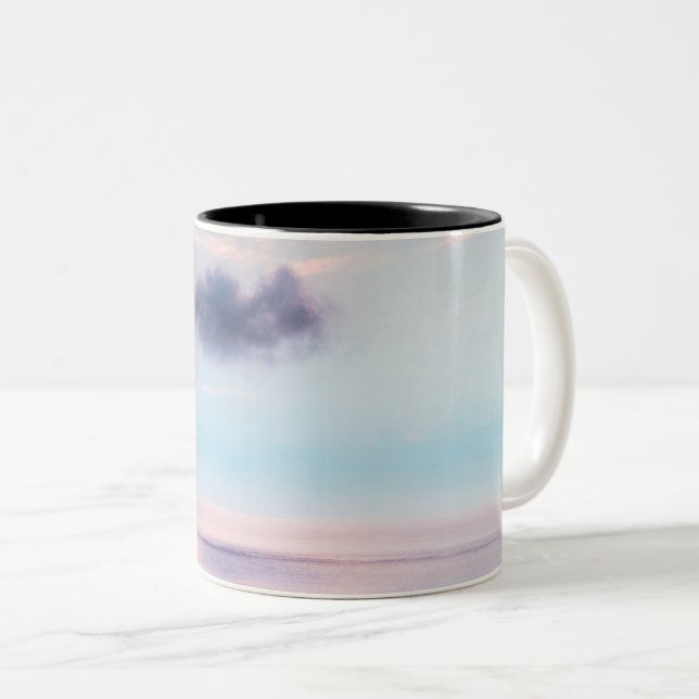 Colourful Landscape Two-Tone Coffee Mug (Front Right)
