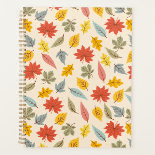 Colourful Leaf Fall Pattern Planner