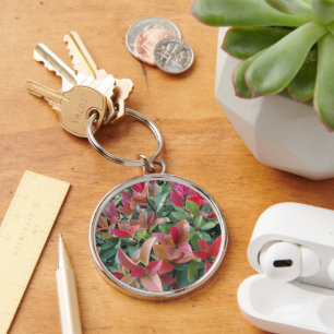 Colourful Leaf Key Ring