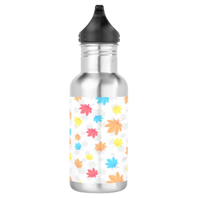 Colourful Leaves 532 Ml Water Bottle (Right)