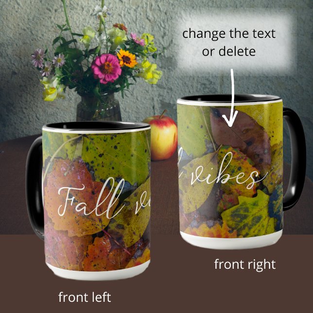 Colourful leaves after rain mug (Creator Uploaded)