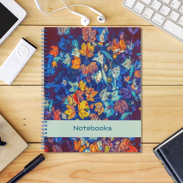 Colourful leaves autumn Notebook (Creator Uploaded)