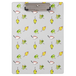 Colourful Leaves Falling Clipboard