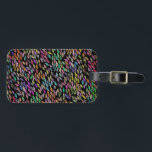 Colourful Leaves Feathers Watercolor Pattern Luggage Tag<br><div class="desc">Add some flair to your luggage with this pretty colourful Leaf pattern. Hand painted by me, for you! Check my shop for more colours and patterns, plus matching accessories like flip flops, totes, bathmats, towels, cosmetic pouches, mugs and shower curtains. You can always add your own text. Let me know...</div>