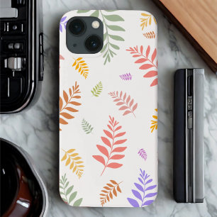Colourful Leaves iPhone Case – Nature’s Vibe, Bold