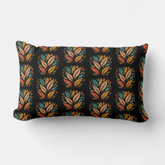 Colourful Leaves Lumbar Cushion