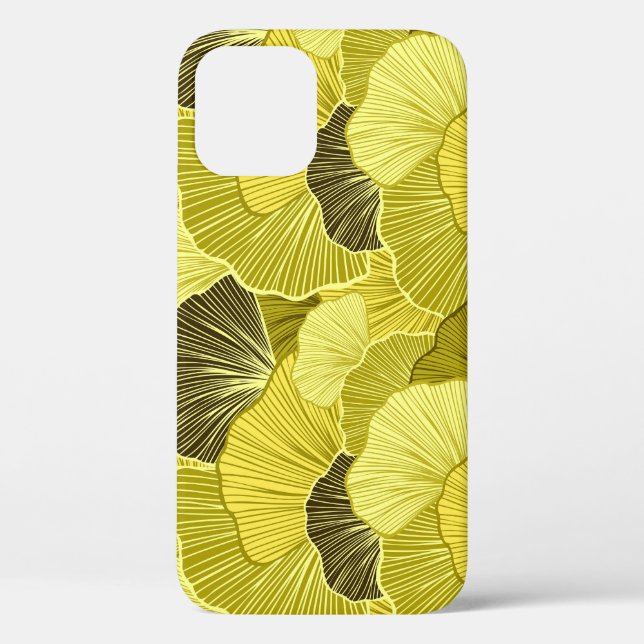 Colourful leaves: seamless olive pattern. Case-Mate iPhone case (Back)
