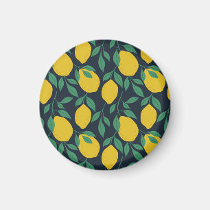 Colourful Lemons: Hand Drawn Vibrance. Magnet