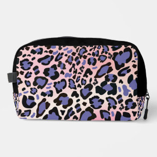 Colourful Leopard Pattern Dopp Kit