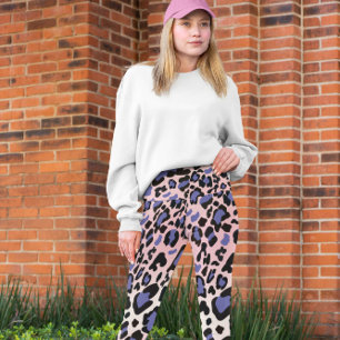 Colourful Leopard Pattern Leggings