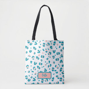 Colourful Leopard Pattern Tote Bag