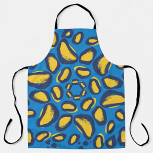 Colourful leopard print, seamless texture. apron
