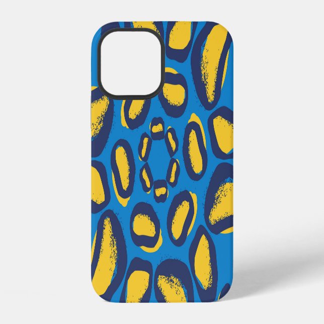 Colourful leopard print, seamless texture. iPhone case (Back)