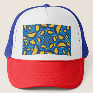 Colourful leopard print, seamless texture. trucker hat