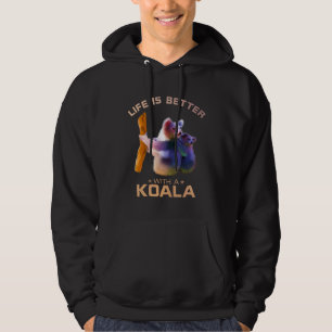 Colourful Life Is Better With A Koala Cute Wild An Hoodie
