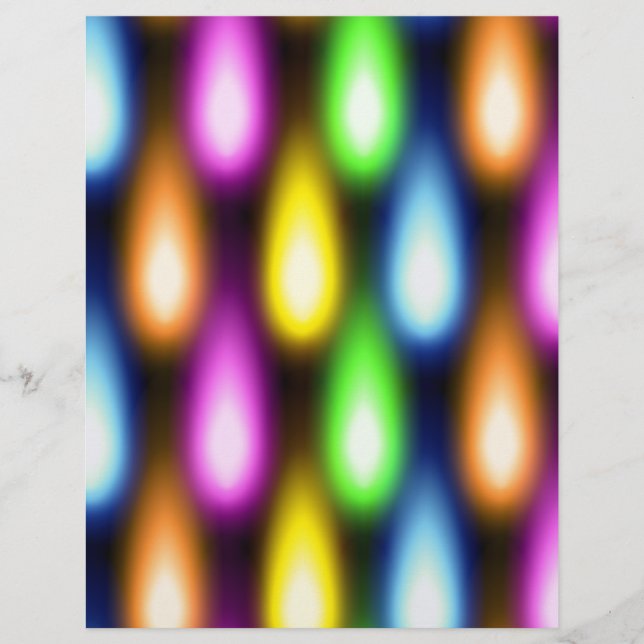 Colourful Light Effects Flyer (Front)