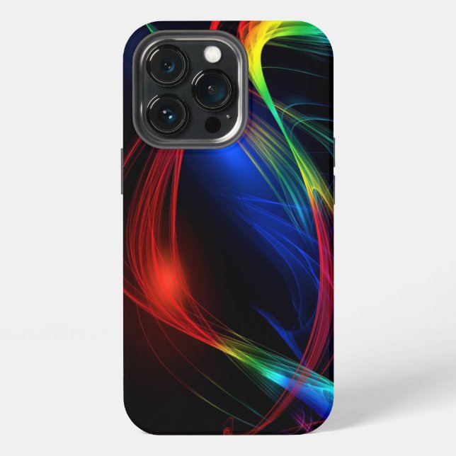 Colourful Lights iPhone Case (Back)