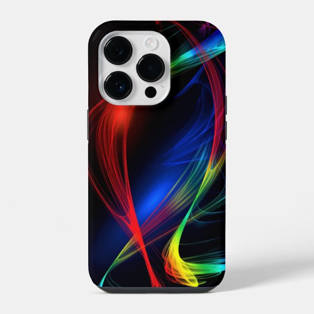 Colourful Lights iPhone Case (Back)