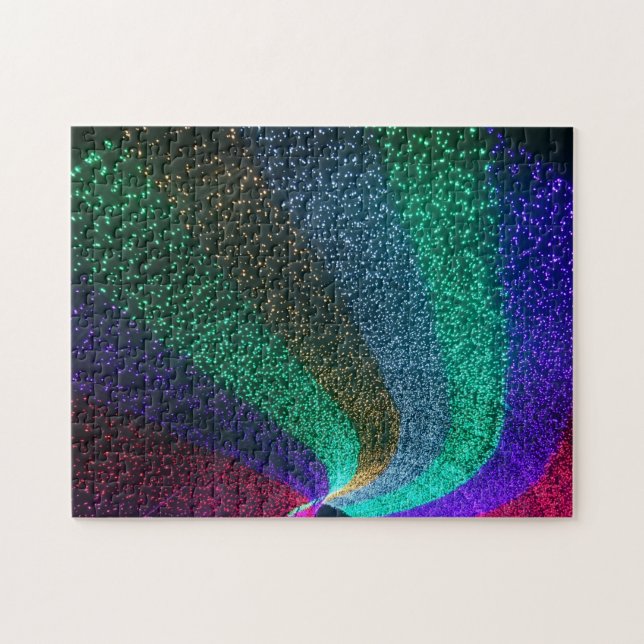 Colourful Lights Jigsaw Puzzle (Horizontal)