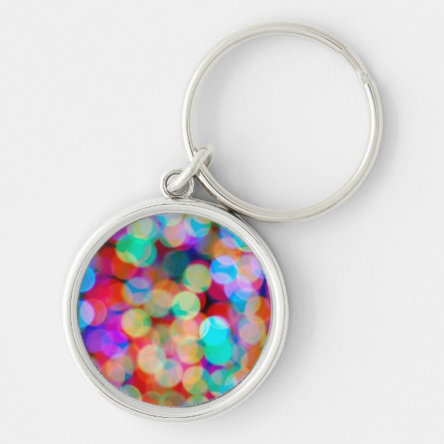 Colourful Lights Key Ring (Front)