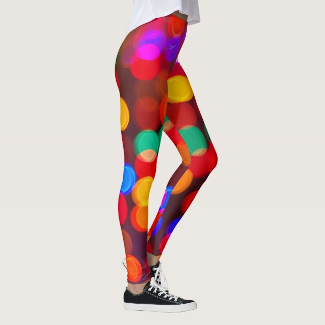 Colourful Lights Leggings (Right)