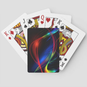 Colourful Lights Party Playing Cards