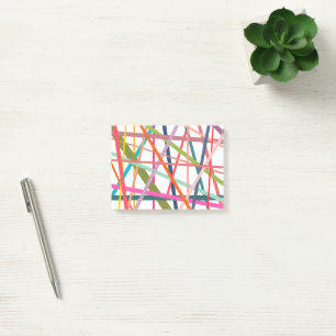 Colourful Lines  Post-it Notes