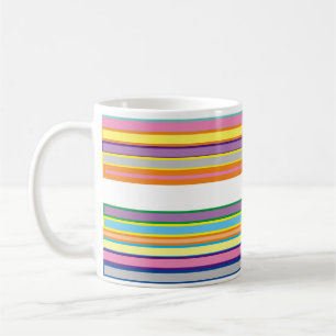 Colourful Lining Top Quality MUG for Coffee/Gift
